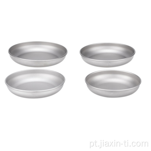 Titanium Campismo Titanium Dishes Outdoor Talheres